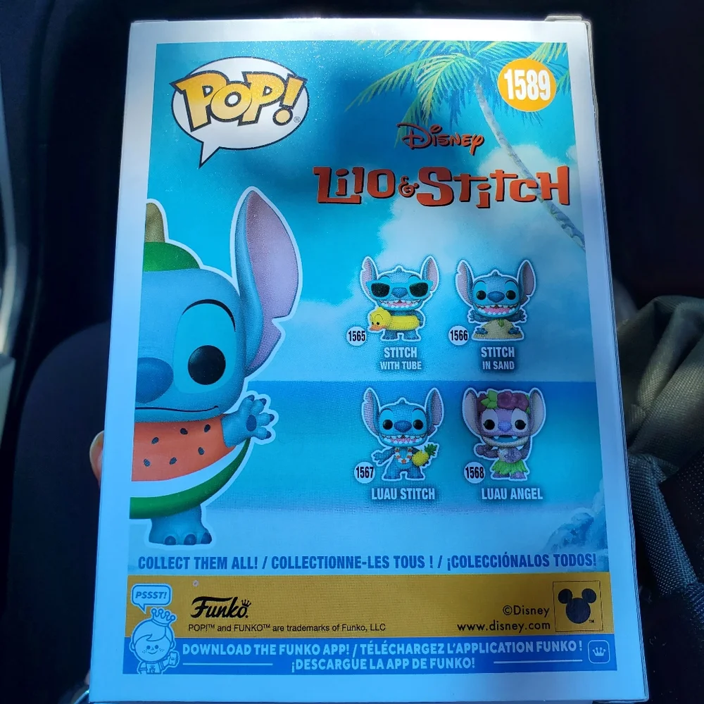 Watermelon Stitch Limited Edition 9500 pcs funko pop Exc Lilo and Stitch #1589